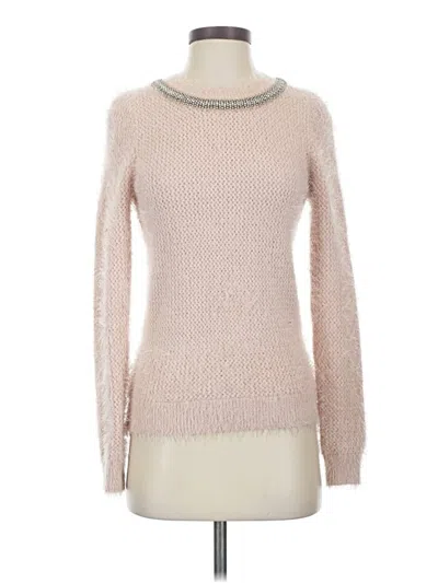 Pre-owned Forever 21 Pullover Sweater In Pink