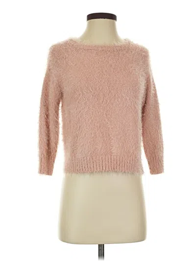 Pre-owned Forever 21 Pullover Sweater In Pink