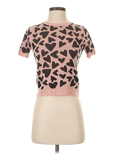 Pre-owned Forever 21 Pullover Sweater In Pink