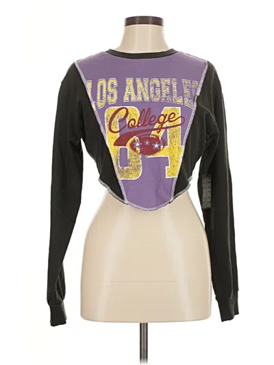 Pre-owned Forever 21 Pullover Sweater In Purple