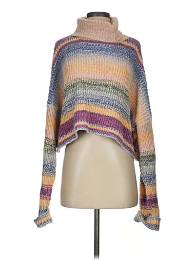 Pre-owned Forever 21 Pullover Sweater In Purple
