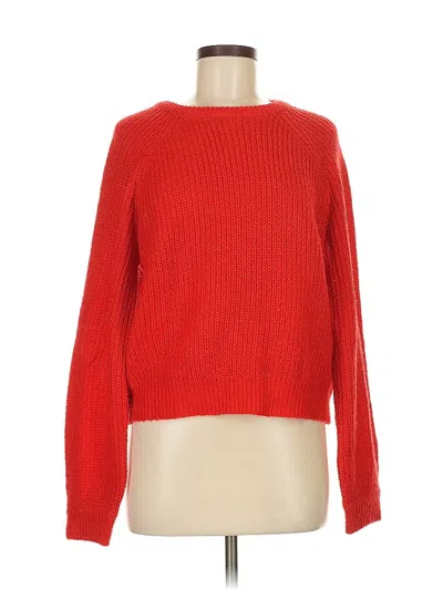 Pre-owned Forever 21 Pullover Sweater In Red