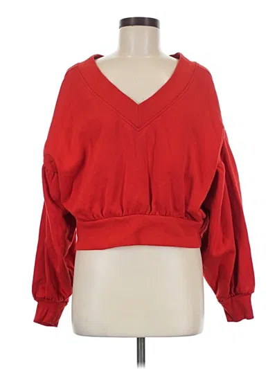Pre-owned Forever 21 Pullover Sweater In Red
