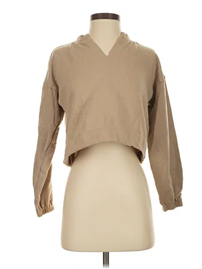 Pre-owned Forever 21 Pullover Sweater In Tan