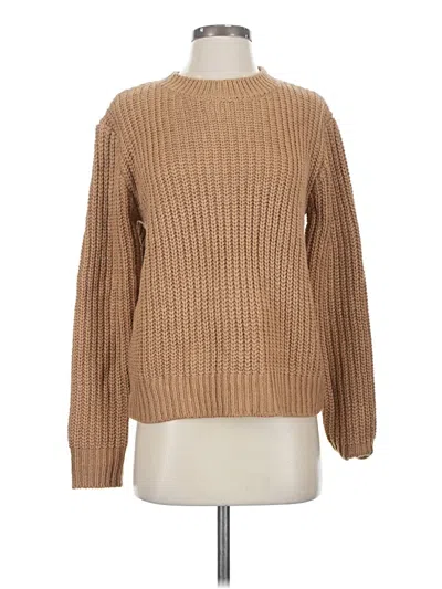 Pre-owned Forever 21 Pullover Sweater In Tan