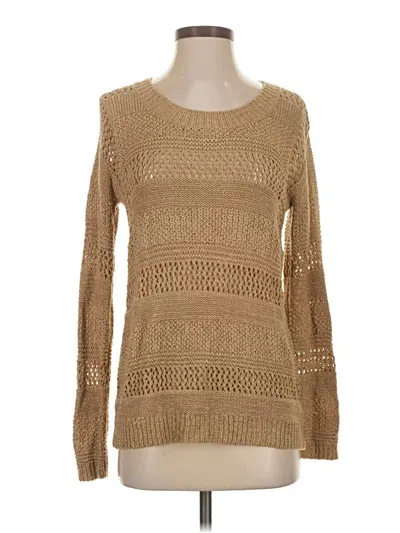 Pre-owned Forever 21 Pullover Sweater In Tan