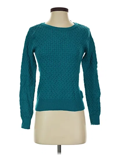 Pre-owned Forever 21 Pullover Sweater In Teal