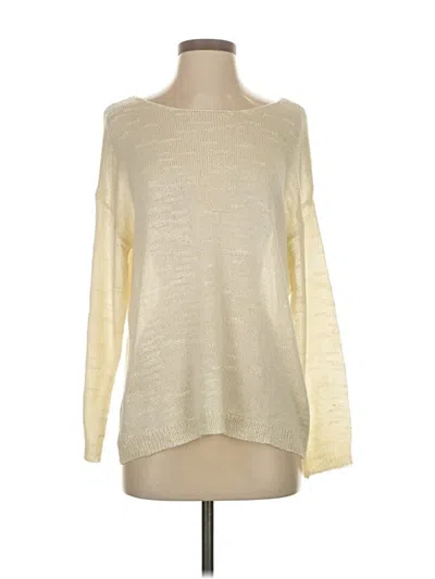 Pre-owned Forever 21 Pullover Sweater In White