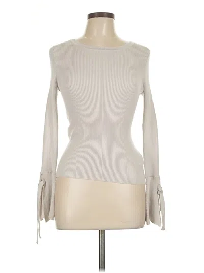 Pre-owned Forever 21 Pullover Sweater In White