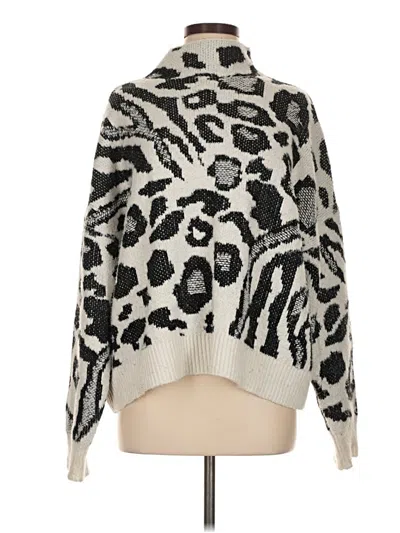 Pre-owned Forever 21 Pullover Sweater In White