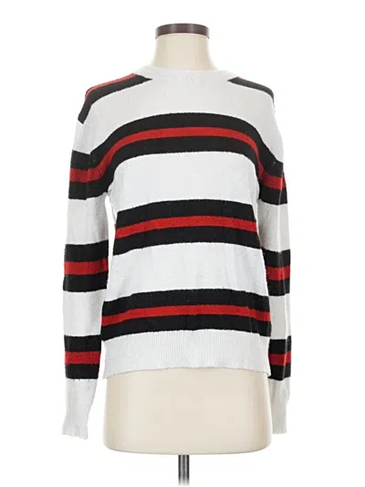 Pre-owned Forever 21 Pullover Sweater In White