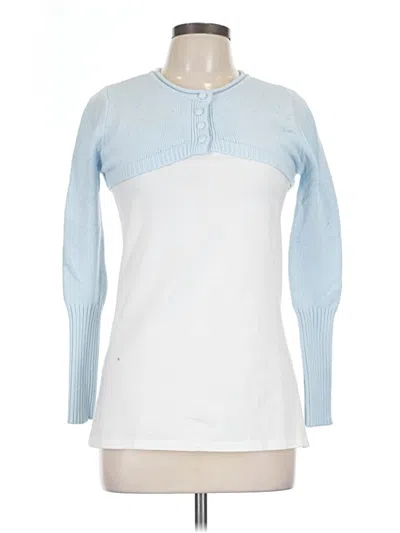 Pre-owned Forever 21 Pullover Sweater In White
