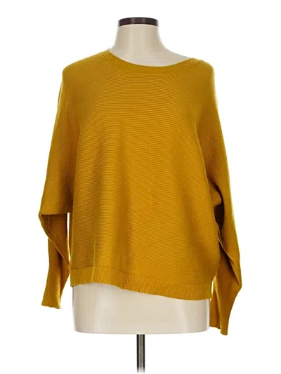 Pre-owned Forever 21 Pullover Sweater In Yellow