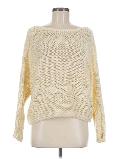 Pre-owned Forever 21 Pullover Sweater In Yellow