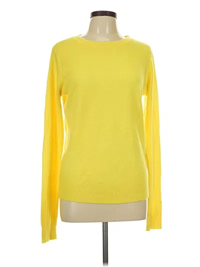 Pre-owned Forever 21 Pullover Sweater In Yellow