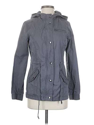 Pre-owned Forever 21 Raincoat In Gray