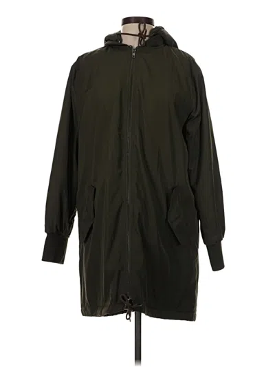 Pre-owned Forever 21 Raincoat In Green