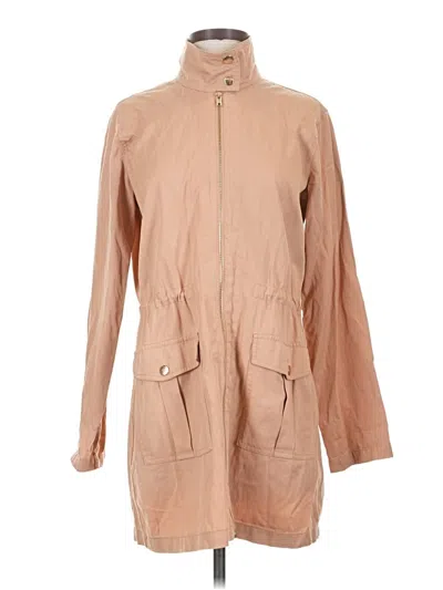 Pre-owned Forever 21 Raincoat In Tan