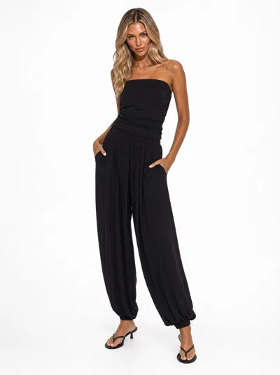 Forever 21 Relaxed Balloon Pants In Black