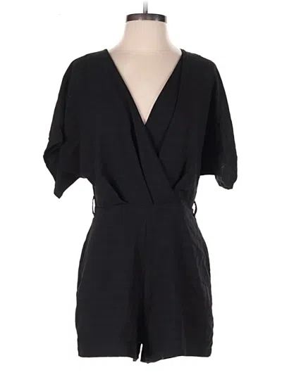 Pre-owned Forever 21 Romper In Black