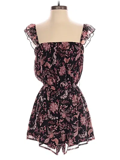 Pre-owned Forever 21 Romper In Black