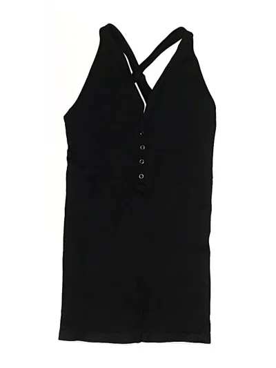 Pre-owned Forever 21 Romper In Black