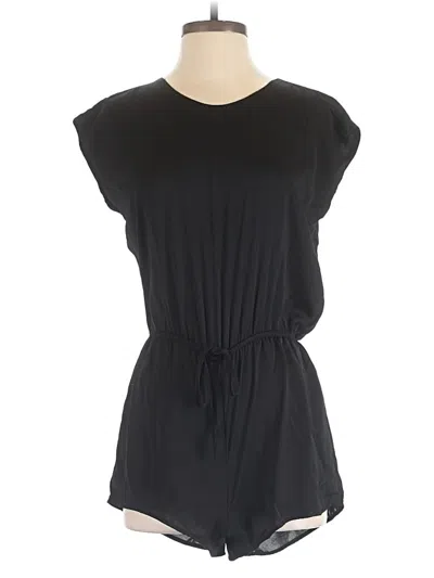 Pre-owned Forever 21 Romper In Black
