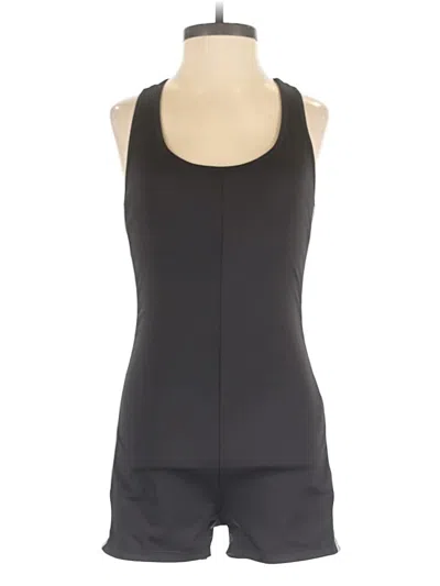 Pre-owned Forever 21 Romper In Black