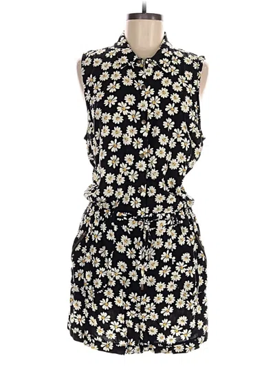 Pre-owned Forever 21 Romper In Black
