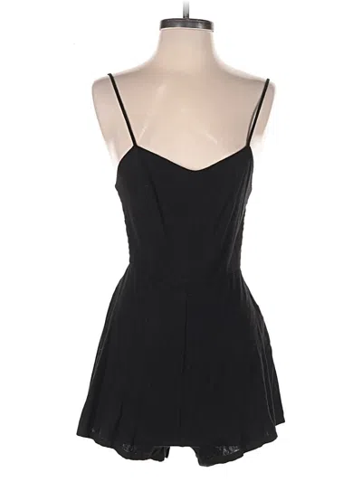 Pre-owned Forever 21 Romper In Black