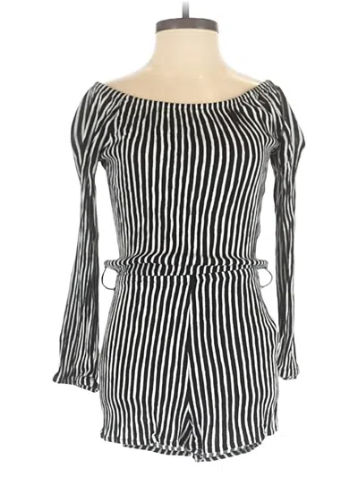 Pre-owned Forever 21 Romper In Black