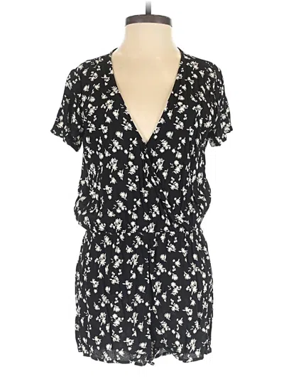 Pre-owned Forever 21 Romper In Black