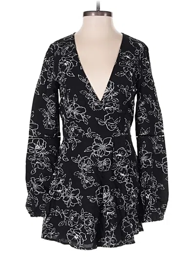 Pre-owned Forever 21 Romper In Black