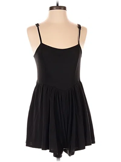 Pre-owned Forever 21 Romper In Black