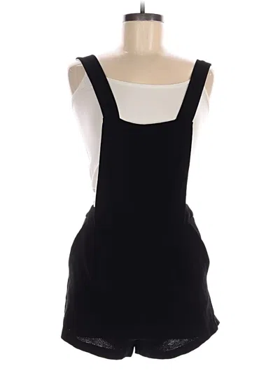 Pre-owned Forever 21 Romper In Black