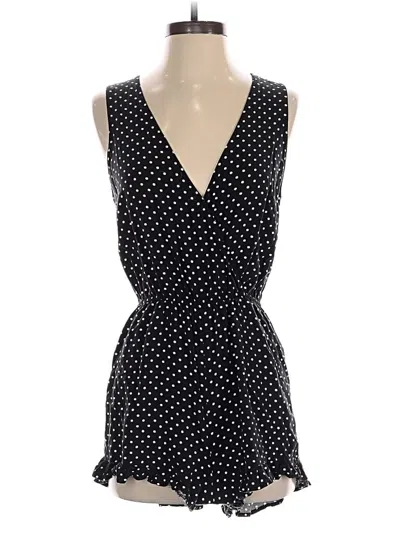 Pre-owned Forever 21 Romper In Black