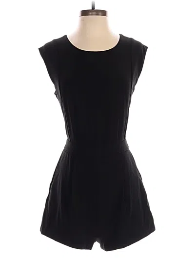 Pre-owned Forever 21 Romper In Black