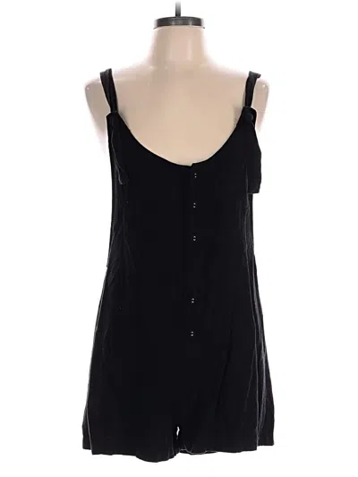 Pre-owned Forever 21 Romper In Black