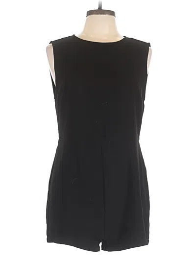 Pre-owned Forever 21 Romper In Black