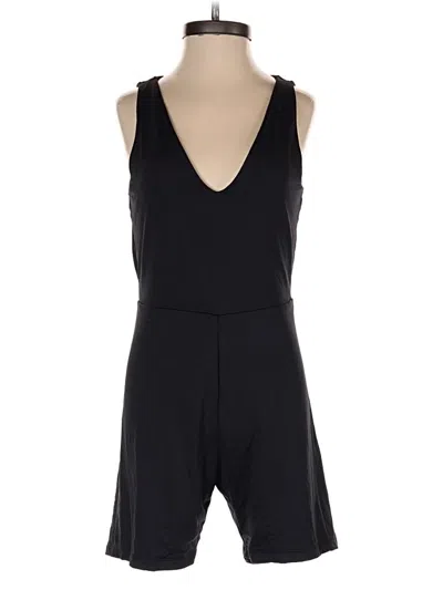 Pre-owned Forever 21 Romper In Black