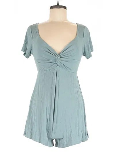 Pre-owned Forever 21 Romper In Blue