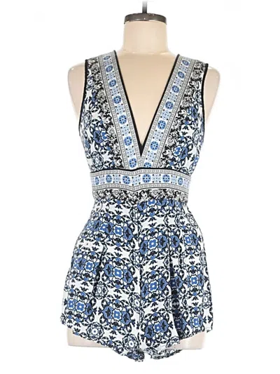 Pre-owned Forever 21 Romper In Blue