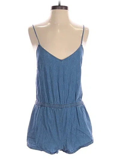Pre-owned Forever 21 Romper In Blue