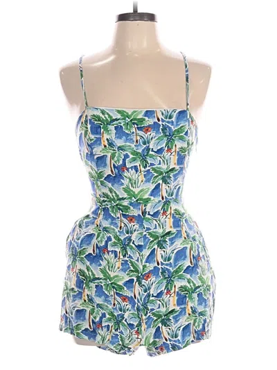 Pre-owned Forever 21 Romper In Blue