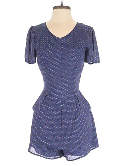 Pre-owned Forever 21 Romper In Blue