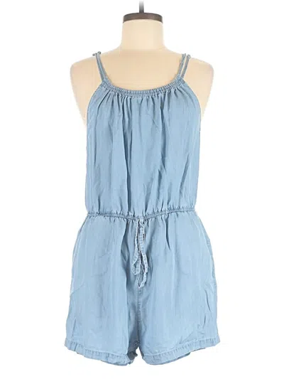 Pre-owned Forever 21 Romper In Blue