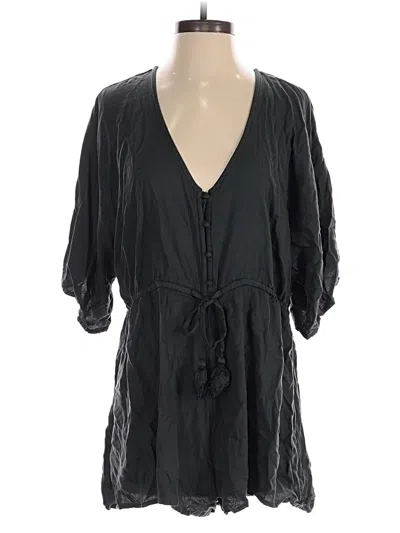 Pre-owned Forever 21 Romper In Green