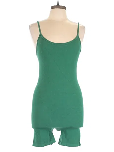 Pre-owned Forever 21 Romper In Green