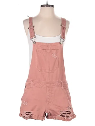 Pre-owned Forever 21 Romper In Pink