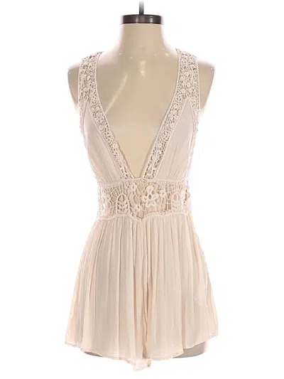 Pre-owned Forever 21 Romper In Pink